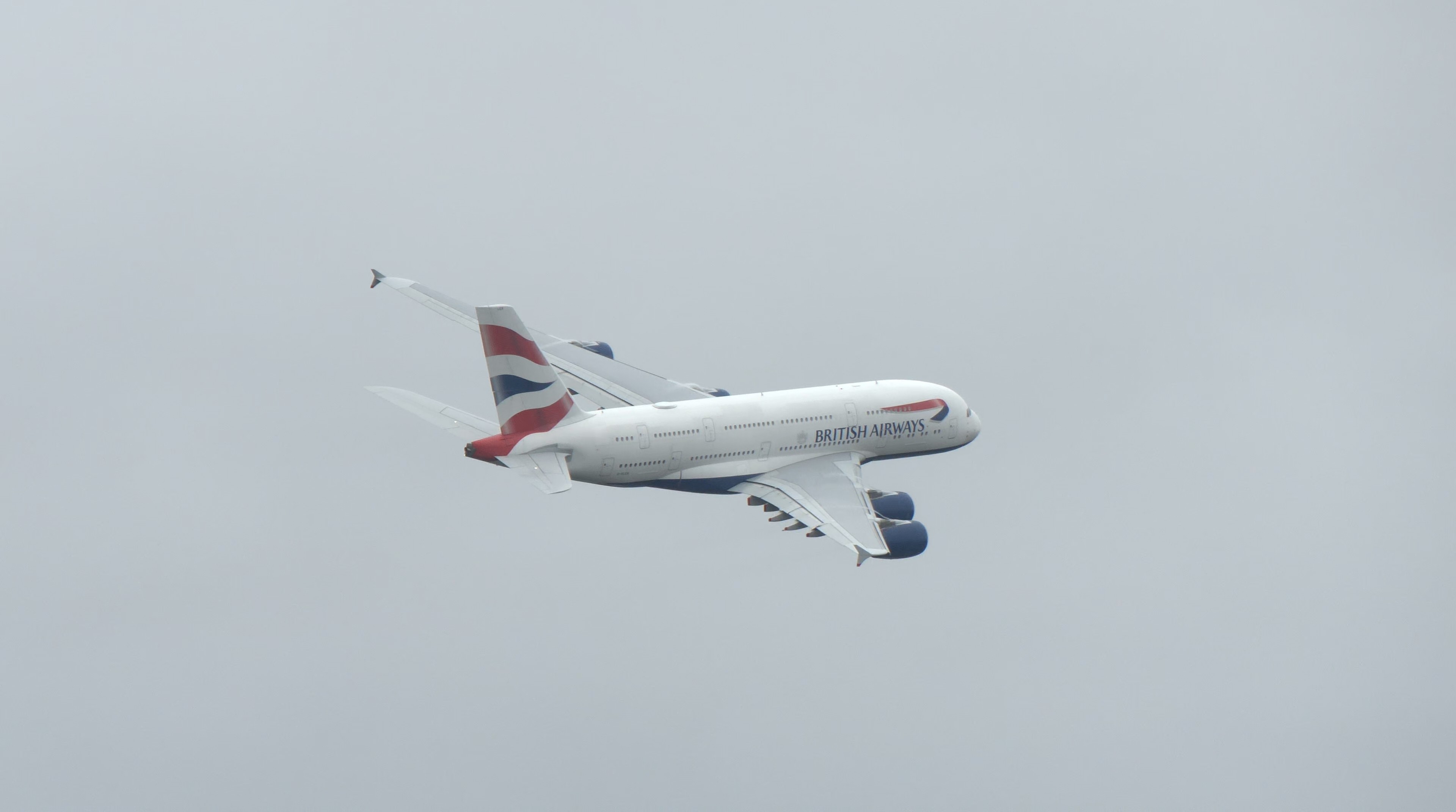 British Airways A380 Takes Flight